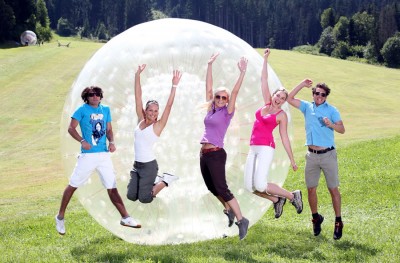 Zorbing - der ultimative Kick